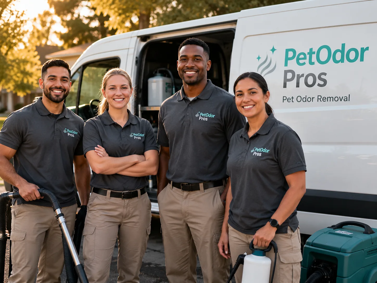 Pet Odor Removal team serving Merritt, MI